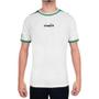 Imagem de Camiseta Diadora SS Icon Retro Branca Marinho e Verde