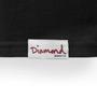 Imagem de Camiseta diamond supply elegant tee black original com nota fiscal