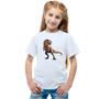 Imagem de Camiseta Dinossauro Tiranossauro Rex Camisa Personalizada Blusa Infantil e Juvenil Algodão com Poliéster