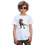 Imagem de Camiseta Dinossauro Tiranossauro Rex Camisa Personalizada Blusa Infantil e Juvenil Algodão com Poliéster