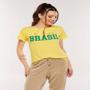 Imagem de Camiseta Do Brasil 6 Estrelas Feminina