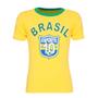 Imagem de Camiseta Do Brasil Infantil Copa Do Mundo Menino Menina