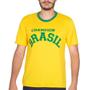 Imagem de Camiseta Do Brasil Masculina Copa Do Mundo Gola Redonda