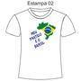 Imagem de Camiseta do Brasil - Proteção Solar 50 - Escolha entre as 6 estampas disponíveis