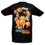 Imagem de Camiseta Dragon Ball com estampa dupla para crianças e adultos