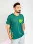 Imagem de Camiseta Dry Cool Raquete Verde Escuro