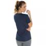 Imagem de Camiseta Dry Fit Feminina Baby Look Esportiva Proteção UV