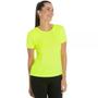 Imagem de Camiseta Dry Fit Feminina Baby Look Esportiva Proteção UV