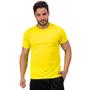 Imagem de Camiseta Dry Fit Masculina Gola Careca Academia Musculação Poliester Super Macia Seca Rapido