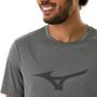 Imagem de Camiseta Dry Mizuno Masculina Logo Manga Curta Leve Academia