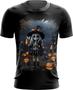 Imagem de Camiseta Dryfit Bruxa Caveira Halloween 16