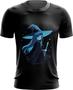 Imagem de Camiseta Dryfit Bruxa Halloween Azul Festa 3