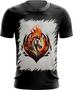 Imagem de Camiseta Dryfit de Cavalo Flamejante Fire Horse 3