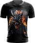 Imagem de Camiseta Dryfit Dragão Dragon Chamas Infernal Fogo 1