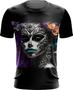 Imagem de Camiseta Dryfit La Catrina Mexicana Dama Esqueleto 6