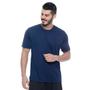 Imagem de Camiseta DryFit Masculina de Academia Justa Apertada Modelagem SlimFit Para Esportes Corrida 100%Poliester