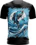 Imagem de Camiseta Dryfit Pesca Esportiva Peixes Azul Paz 11