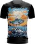 Imagem de Camiseta Dryfit Pesca Esportiva Peixes Azul Paz 6