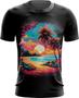 Imagem de Camiseta Dryfit Praia Paradisíaca Vintage 12