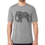 Imagem de Camiseta Elefante Mandala - Foca na Moda