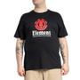 Imagem de Camiseta Element Vertical Plus Size Masculina WT23 Preto