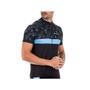 Imagem de Camiseta Elite Meia Manga Masculina Bicicleta Preto/Celeste