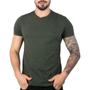 Imagem de Camiseta Ellus Cotton Fine Aquarela Verde Militar