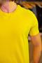 Imagem de Camiseta Ellus Masculina Cotton Básica Amarelo