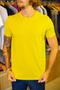 Imagem de Camiseta Ellus Masculina Cotton Básica Amarelo