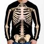 Imagem de Camiseta Esqueleto Fantasia de Halloween
