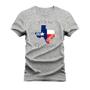 Imagem de Camiseta Estampada Algodão Confortável T-Shirt Made In Texas