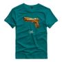 Imagem de Camiseta Estampada Desert Eagle Gold Gun Coleção Shap Life