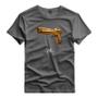 Imagem de Camiseta Estampada Desert Eagle Gold Gun Coleção Shap Life