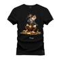 Imagem de Camiseta Estampada Malha Premium T-Shirt Rato Moedas