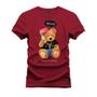 Imagem de Camiseta Estampada Malha Premium T-Shirt Urso Hellop