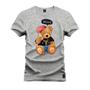 Imagem de Camiseta Estampada Malha Premium T-Shirt Urso Hellop