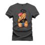 Imagem de Camiseta Estampada Malha Premium T-Shirt Urso Hellop