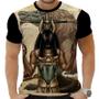 Imagem de Camiseta Estampada Sublimação Egito Deus Egipicio Anubis 08