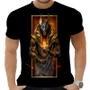 Imagem de Camiseta Estampada Sublimação Egito Deus Egipicio Anubis 31