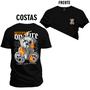 Imagem de Camiseta Estampada T-Shirt Unissex Premium Urso Fight Fogo Frente e Costas