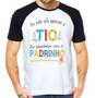 Imagem de Camiseta eu não sou só o tio também sou o padrirnho camisa