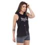 Imagem de Camiseta everlast básica regata com capuz - feminino