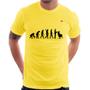 Camiseta Evolução do Cabeleireiro - Foca na Moda Imagem de Camiseta Evolução do Cabeleireiro - Foca na Moda