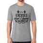 Imagem de Camiseta Excuses Do'nt Burn Calories - Foca na Moda