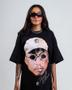 Imagem de Camiseta Face Oversized Pharrell Williams Preta