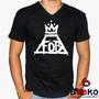 Imagem de Camiseta Fall Out Boy 100% Algodão FOB Rock Geeko