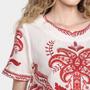 Imagem de Camiseta Farm Camafeu Tropical Feminina