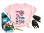 Imagem de Camiseta Feliz dia das Mães Rosa Lindo Presente Filho e Filha