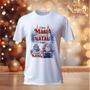 Imagem de Camiseta feliz natal blusa natal em familia camisa natalina