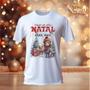 Imagem de Camiseta feliz natal blusa natal em familia camisa natalina